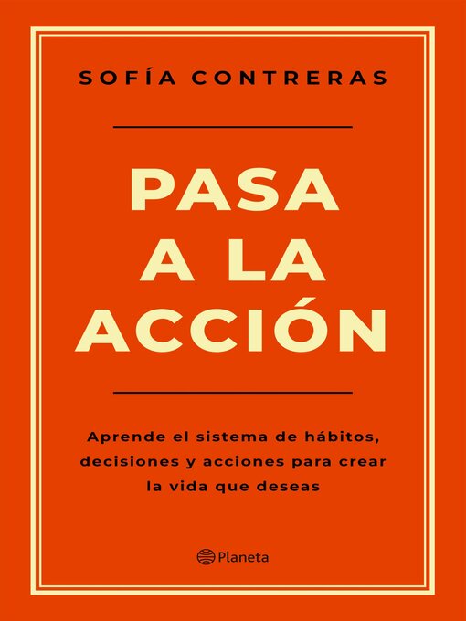 Title details for Pasa a la acción by Sofía Contreras - Available